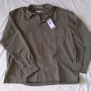 Micro Suede dress shirt